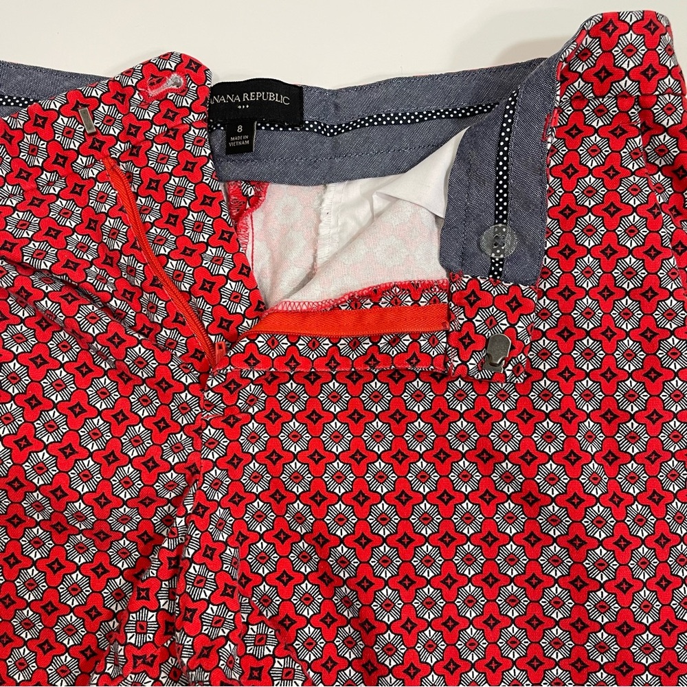 Set of 2 Banana Republic Chino Shorts Cotton Lightweight Summer Vacation Size 8 - Picture 15 of 16